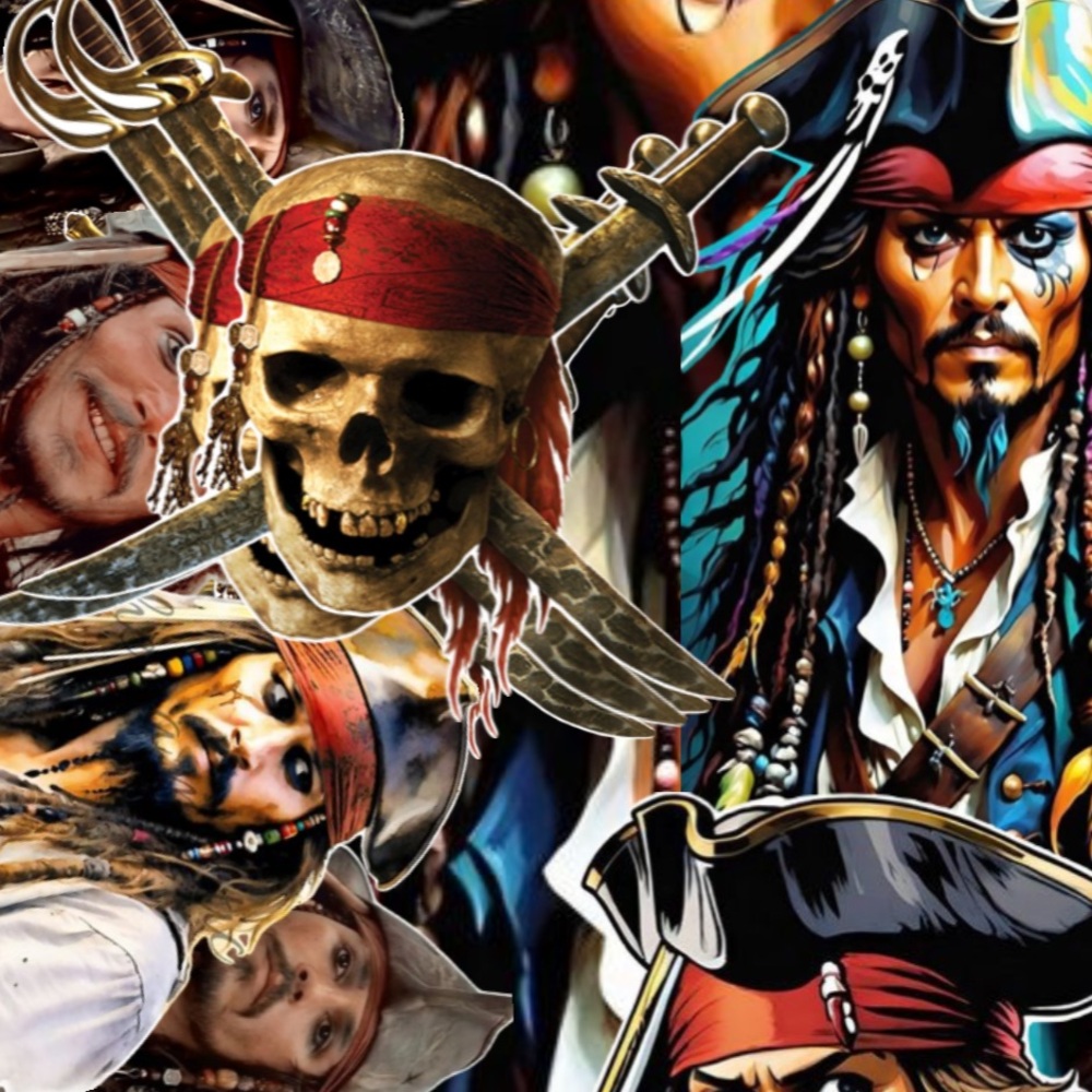 Vintage Captain Jack Sparrow of Pirates of the Caribbean  🏴‍☠️ - Picture 16 of 16